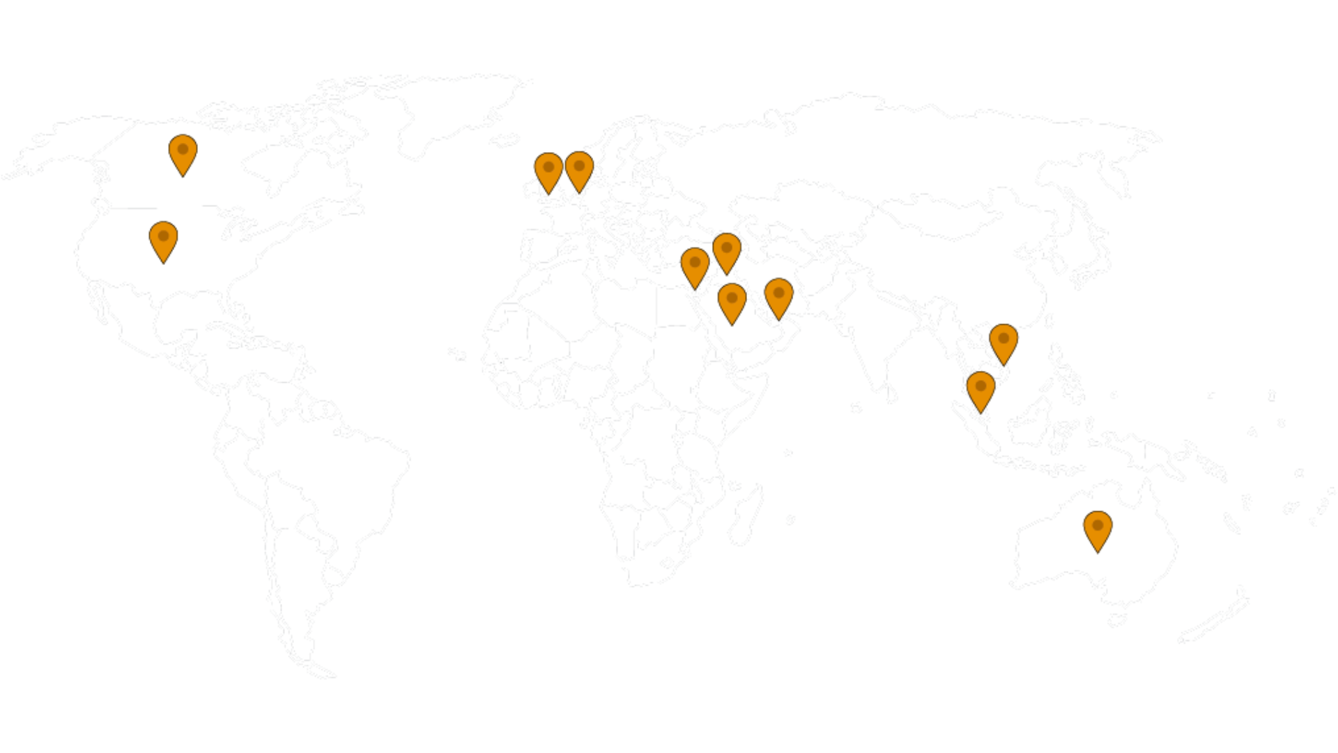 World Map - Partners World Map - Partners